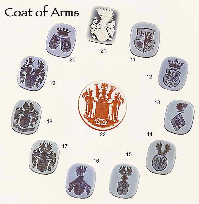 Custom Coat of Arms stones