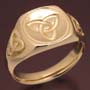 celtic signet ring