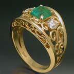 anello celtico personalizzato
