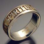 custom lettering ring